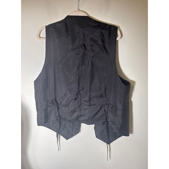 Carrot & Gibbs Silk Textured Dot Tux Vest and Bow Tie Set Sz L - Picture 5 of 5